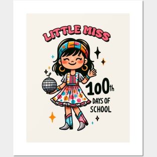 Little Miss, 100th Days Of School Posters and Art